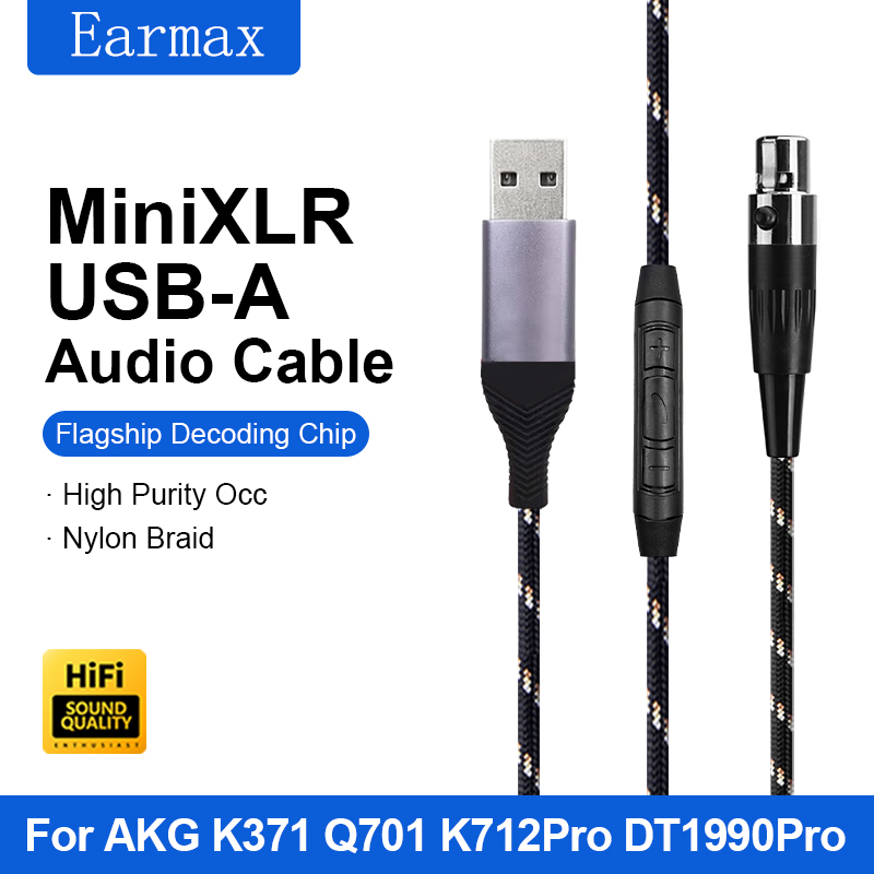 Wired Earphone Lightning - 교체형 TYPE-C USB-A 라이트닝 to 미니
