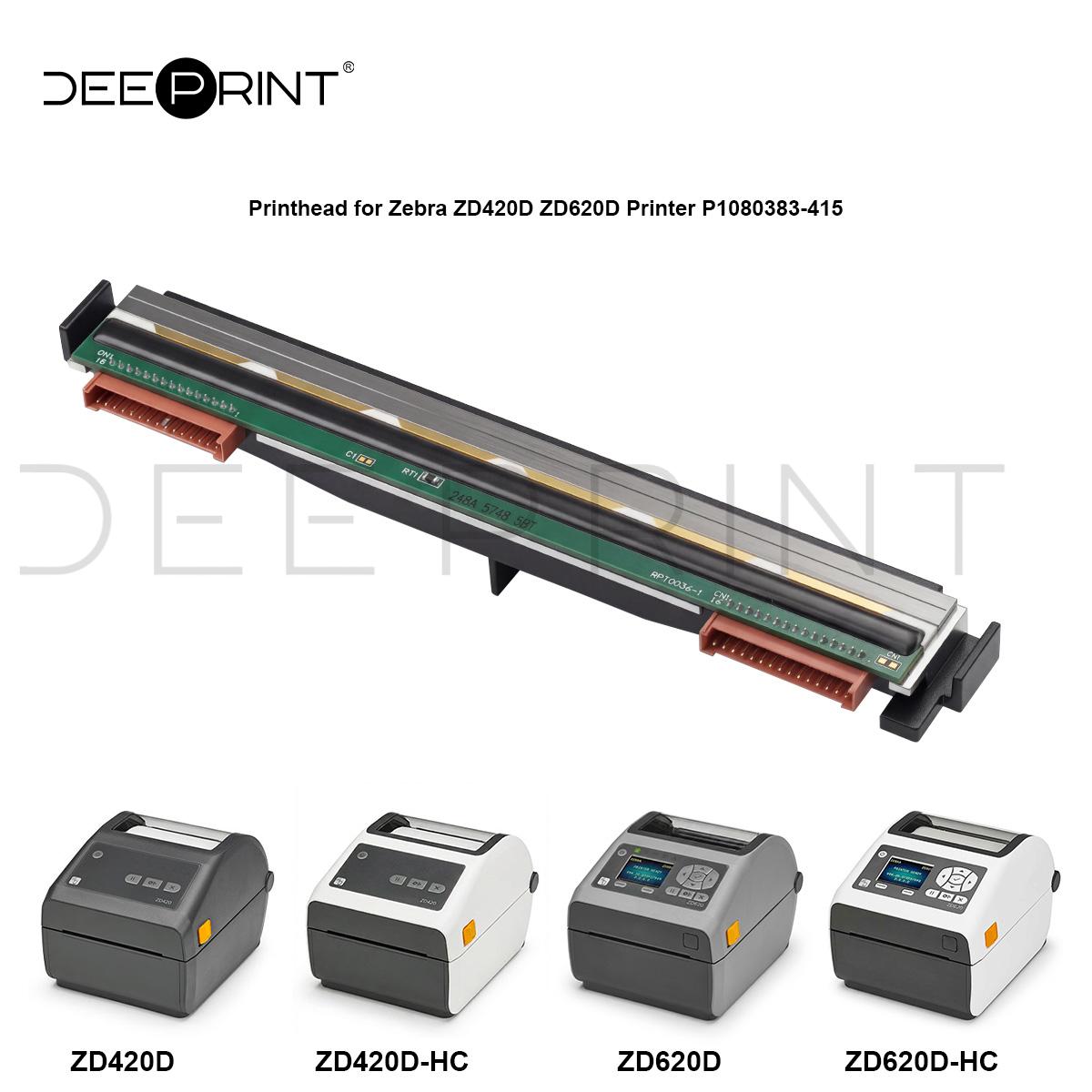 Zebra Tablet Accessories - P1080383-415 203DPI 열전사 프린트헤드 (Zebra ZD420,