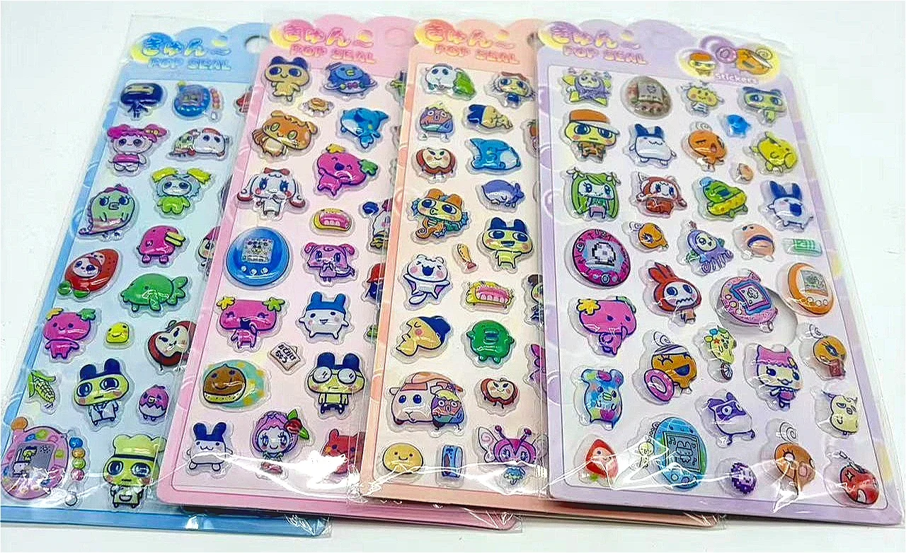 Tablet Cute Accessories - 새로운 3D 입체 엠보싱 스티커 -
