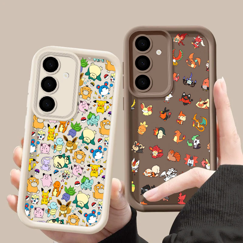 Samsung Galaxy S24 - 귀여운 만화 포켓몬 S26 울트라 케이스