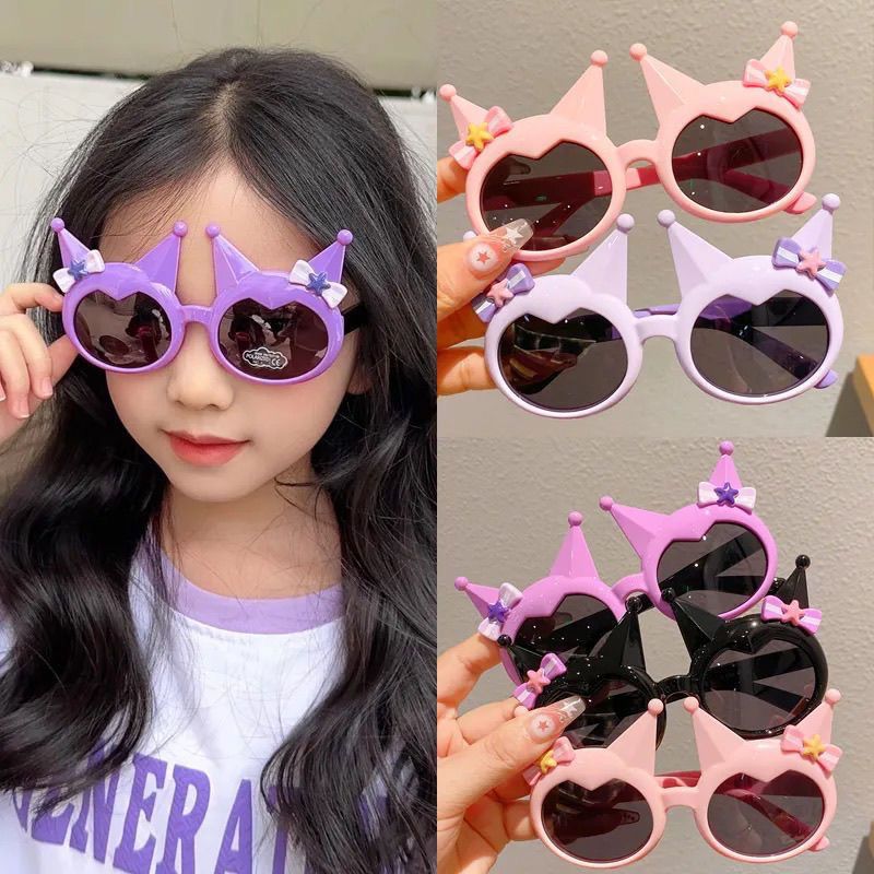 귀여운 만화 선글라스 카와이 해골 리본 디자인 고급스러 - Tablet Cute Accessories 리뷰 및 가격