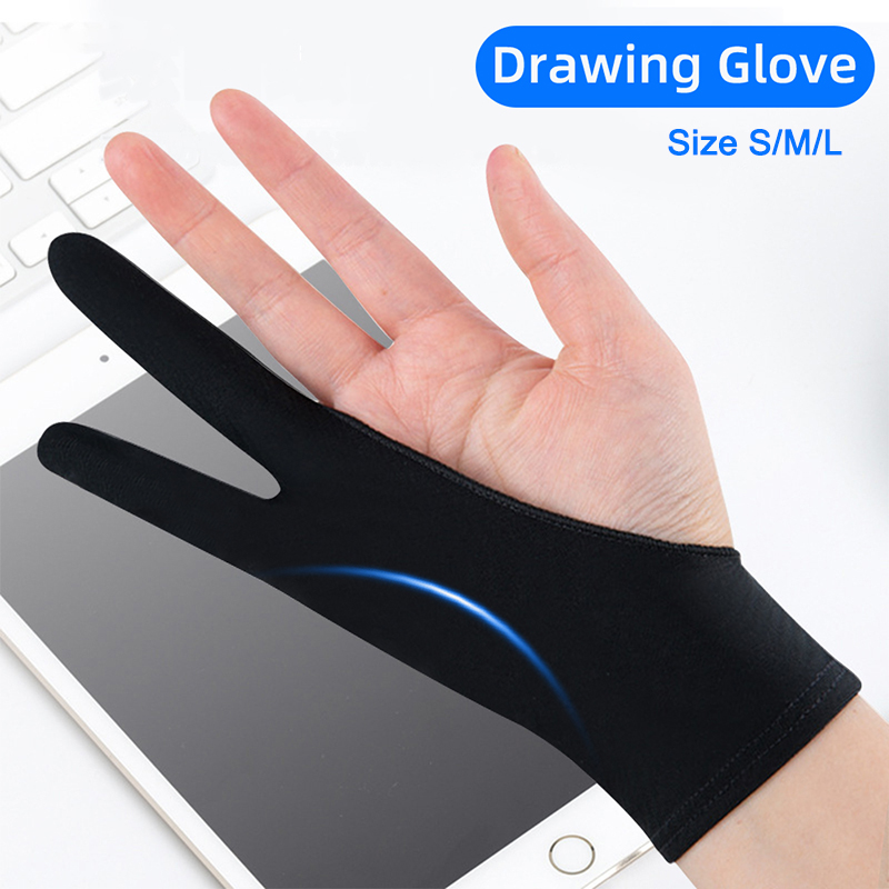 두 손가락 그리기 장갑 팜 안티 터치 태블릿 디지털 보 - Drawing Glove Artist 리뷰 및 가격