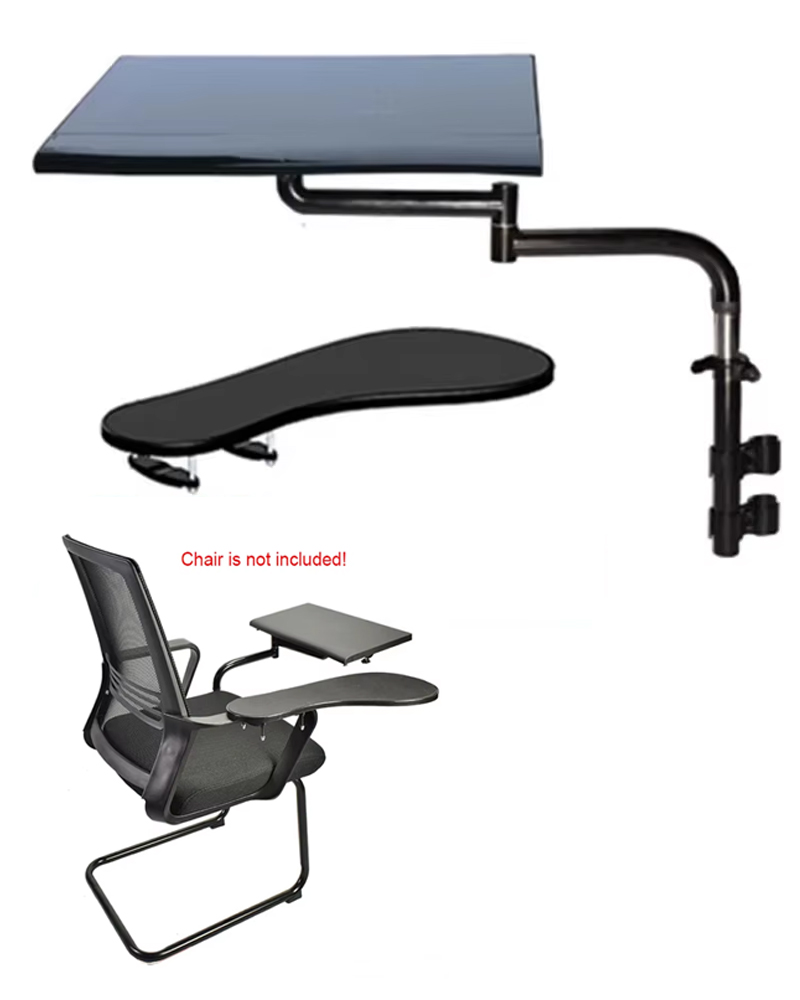Hyvarwey 풀 모션 다기능 활 의자 클램핑 키보드 - Tablet Lap Desk 리뷰 및 가격